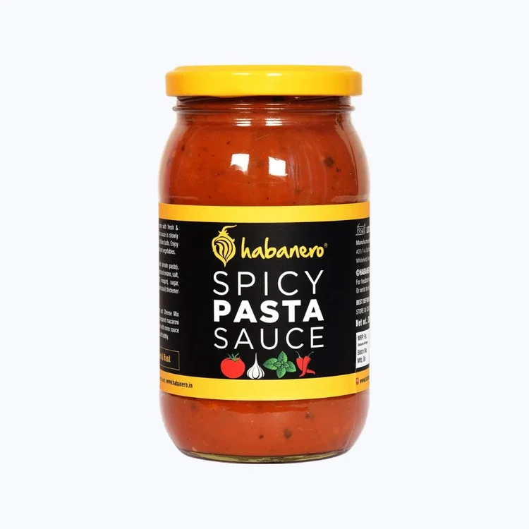 Habanero Herb Infused Arrabiata Style Spicy Pizza Pasta Sauce