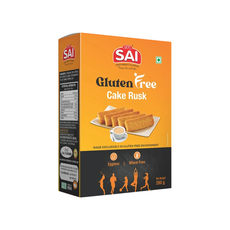 SFPI SAI Gluten Free Cake Rusk