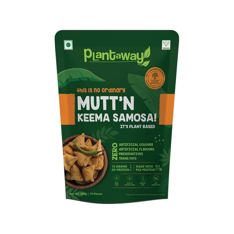 Plantaway Plant Based Mutton Keema Samosa