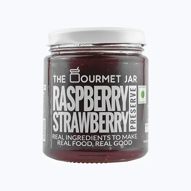 The Gourmet Jar Raspberry Strawberry Preserve