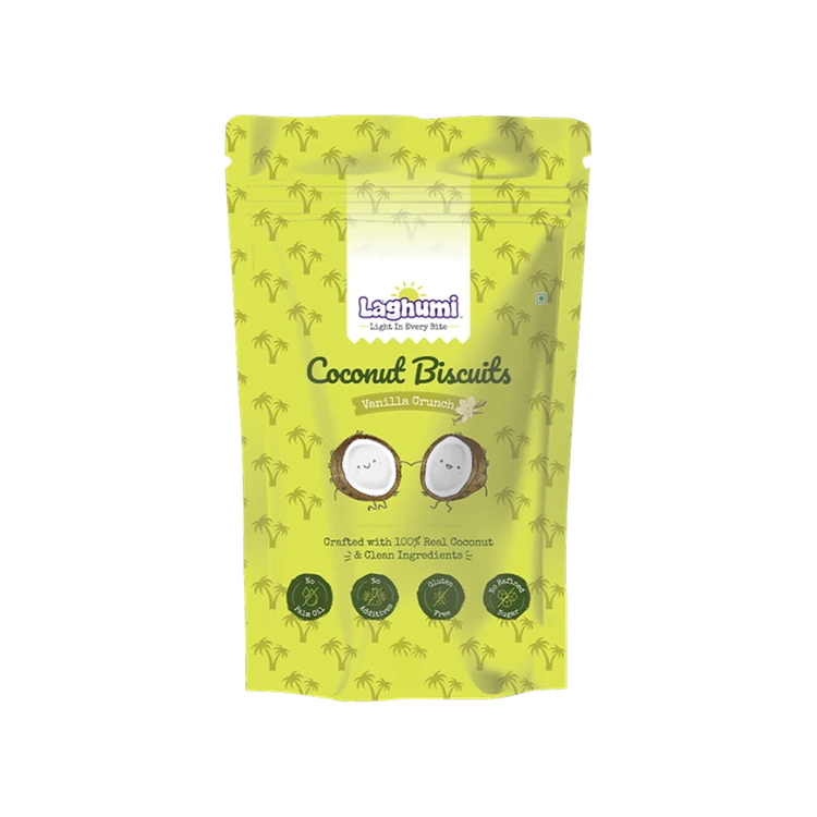 LAGHUMI Vanilla Crunch Coconut Biscuit