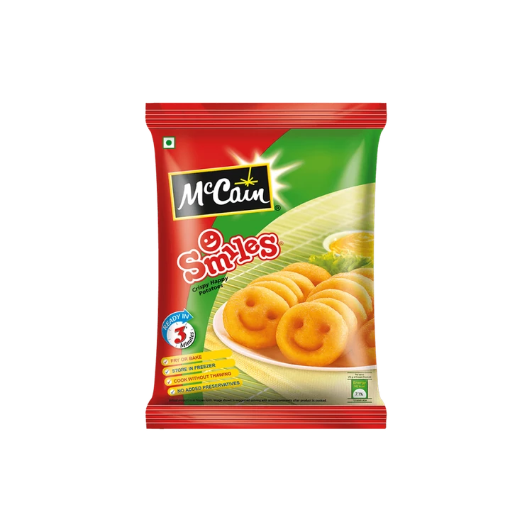 McCain Crispy Potato Smiles (Frozen)