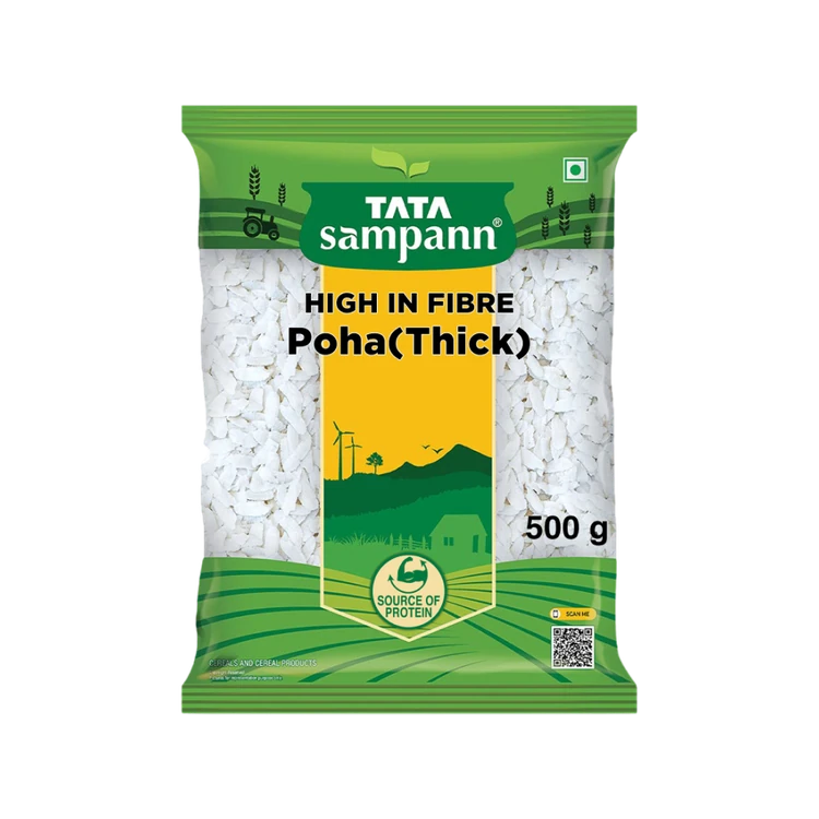 Tata Sampann High In Fibre Thick Poha (Gatti Avalakki)
