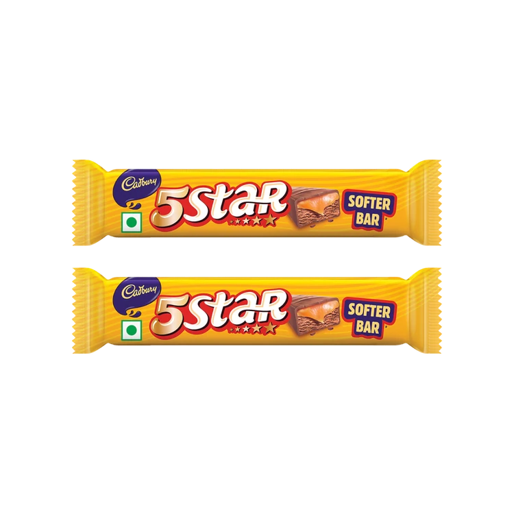 Cadbury 5 Star Chocolate Filled Bar - Pack of 2