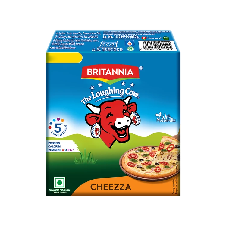 Britannia Laughing Cow Cheezza for Pizza Cheese Block