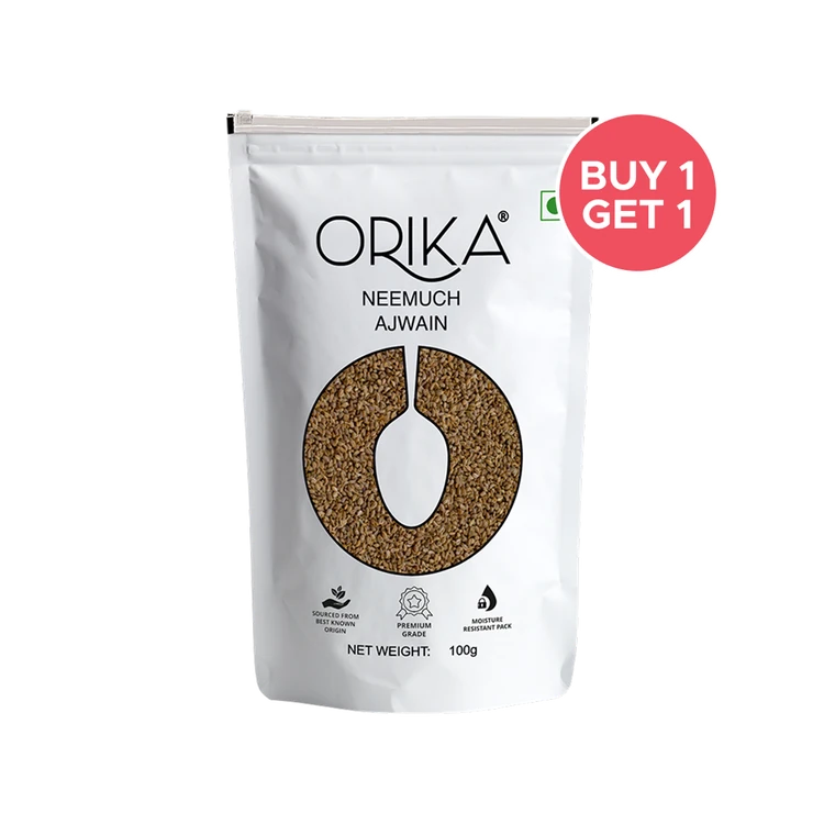 Orika Neemuch Ajwain Seeds - Buy 1 Get 1 Free (Oma Kaalu)