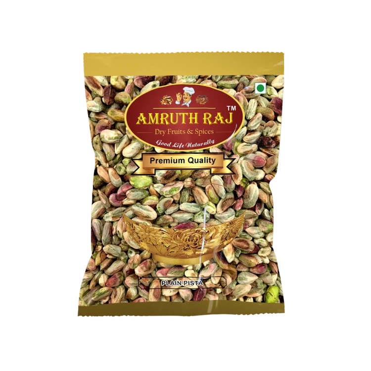 Amruth Raj Plain Pistachios (Pista)