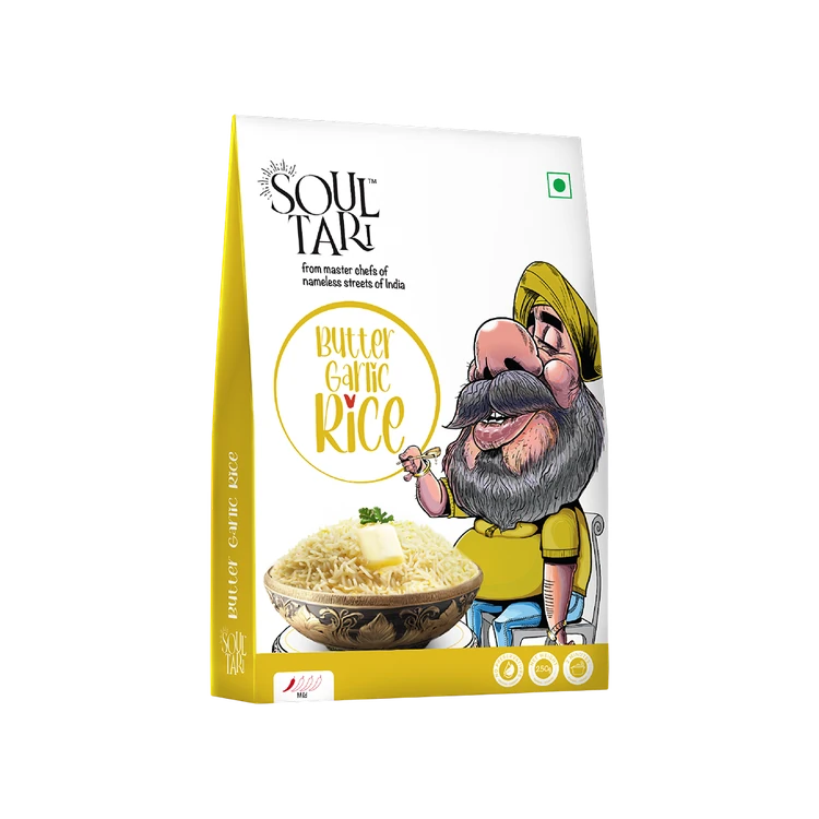 Soultari Ready to Eat Butter Garlic Rice