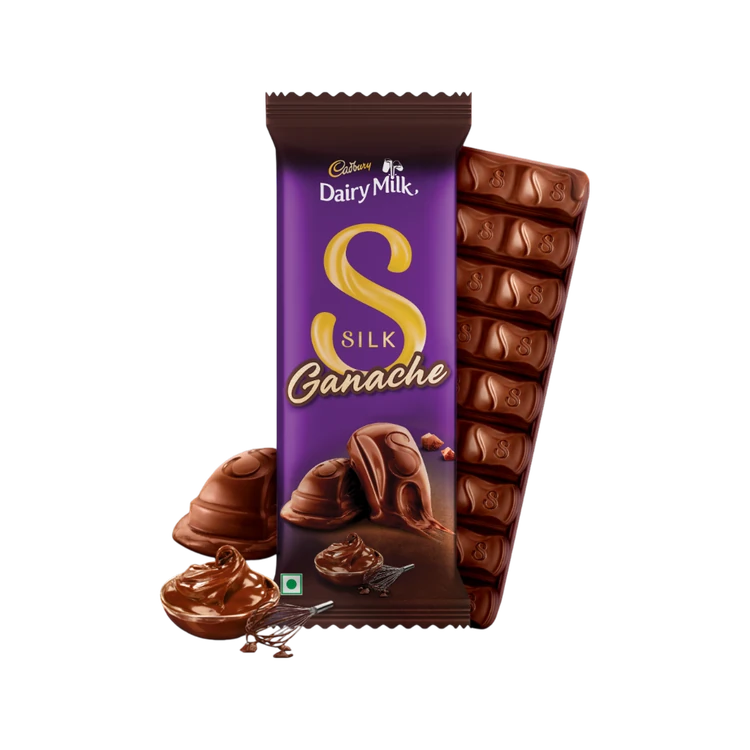 Cadbury Dairy Milk Silk Ganache Milk Chocolate Bar