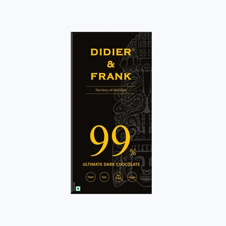 Didier & Frank 99% Ultimate Dark Chocolate Bar