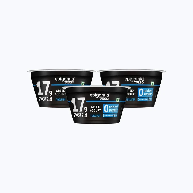 epigamia Turbo Greek Yogurt - Pack of 3
