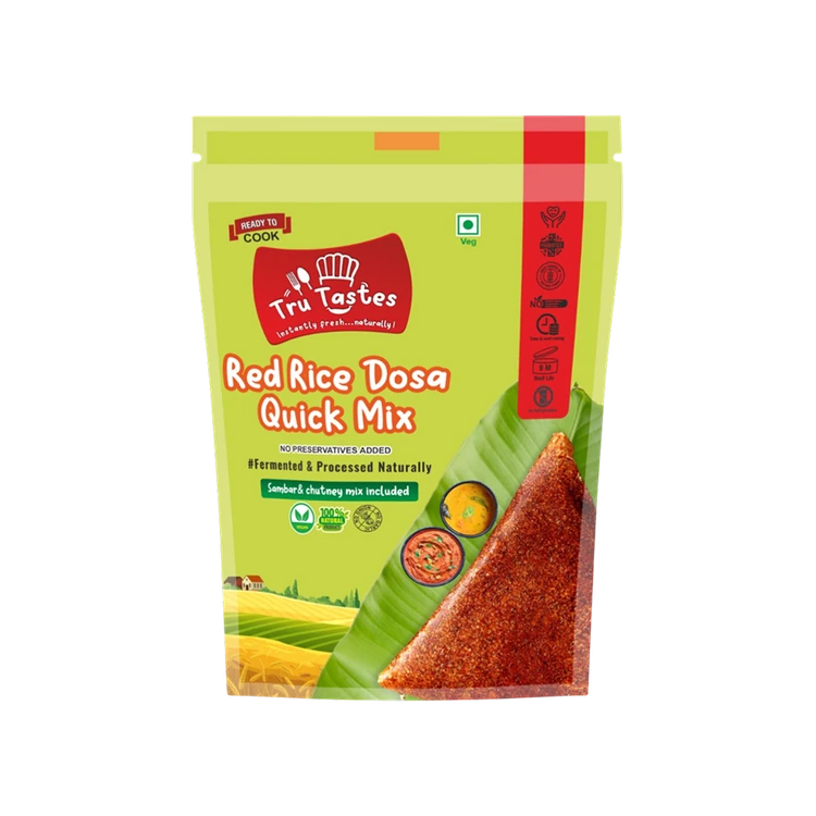 Tru Tastes Red Rice Dosa Mix