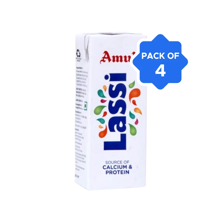 Amul Sweet Lassi - Pack of 4