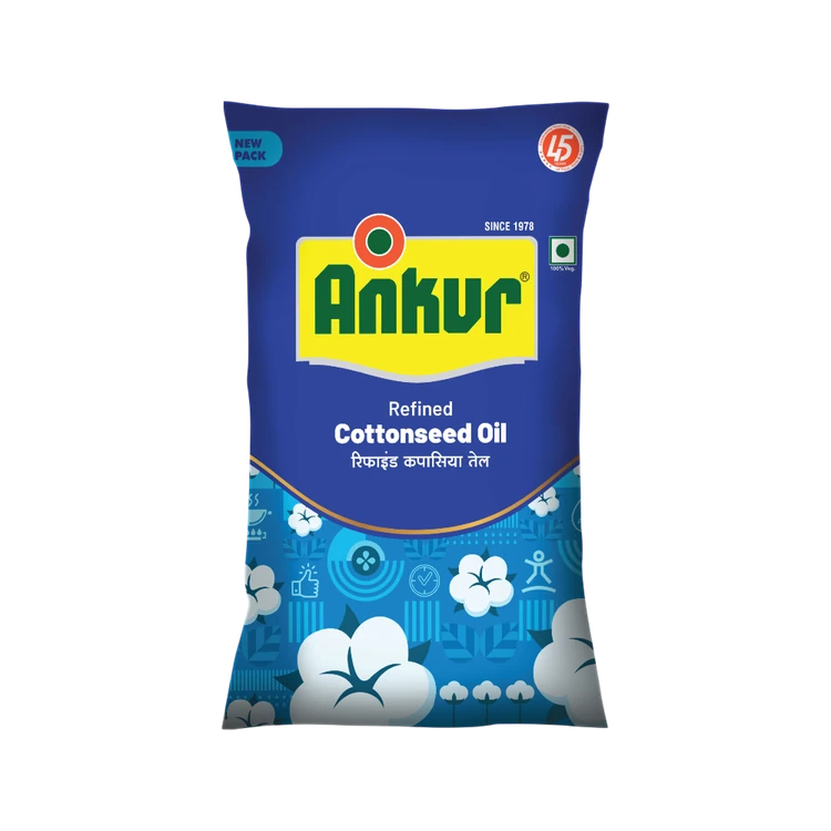 Ankur Refined Cottonseed Oil (Hatti Beeja Enne)