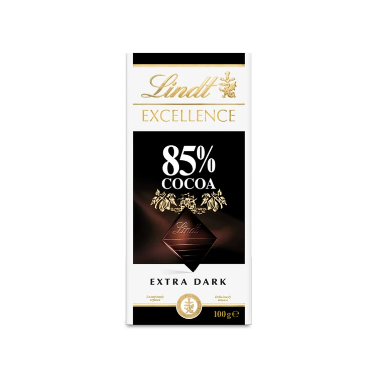 Lindt Excellence 85% Cocoa Dark Chocolate Bar