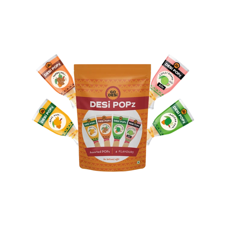 GO DESI Assorted Desi Popz Lollipop Candy