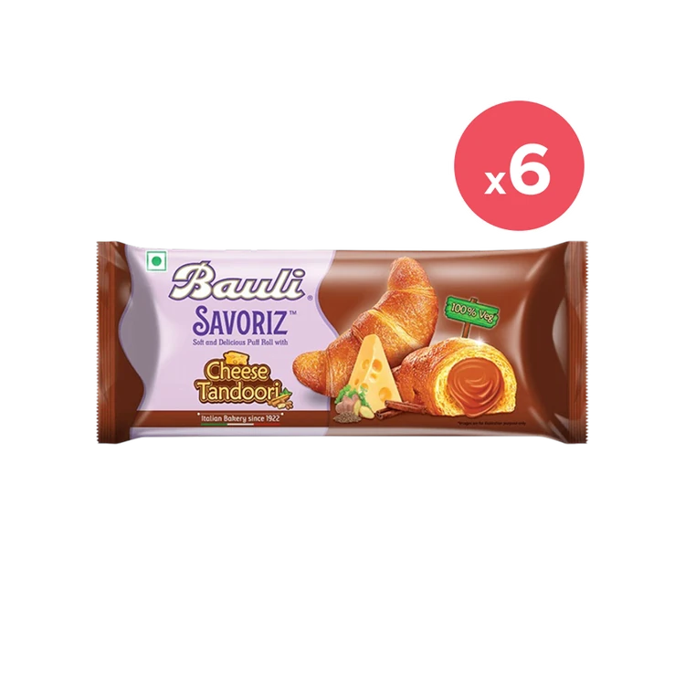 Bauli Cheese Tandoori Croissant - Pack of 6