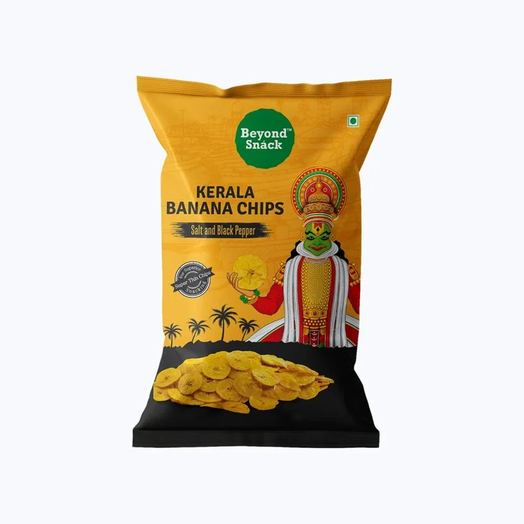 Beyond Snack Salt & Black Pepper Kerala Banana Chips