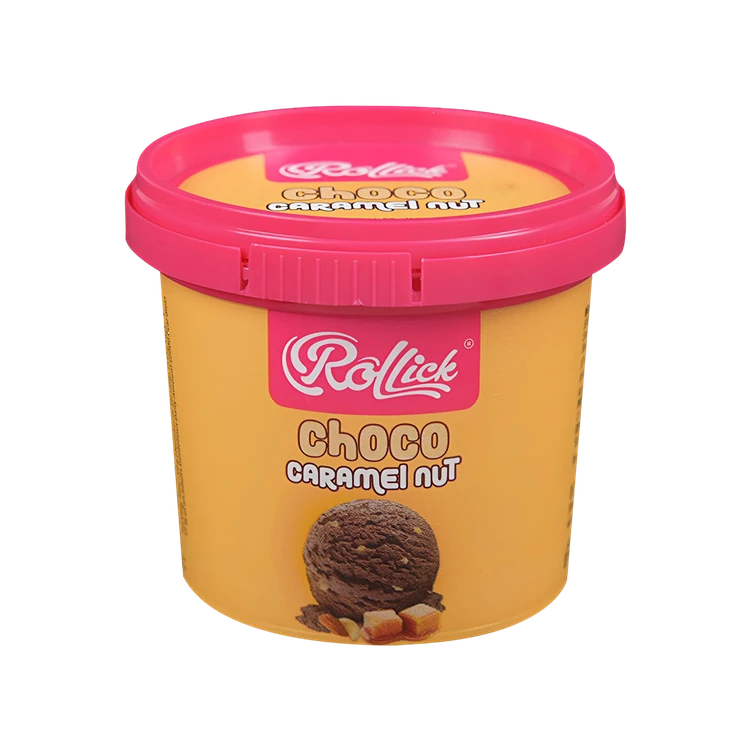 Rollick Choco Caramel Nut Frozen Dessert Cup