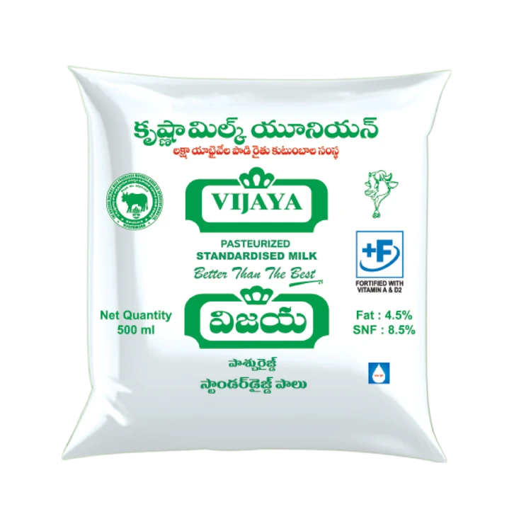 Vijaya Dairy Pasteurized Standardised Fresh Milk