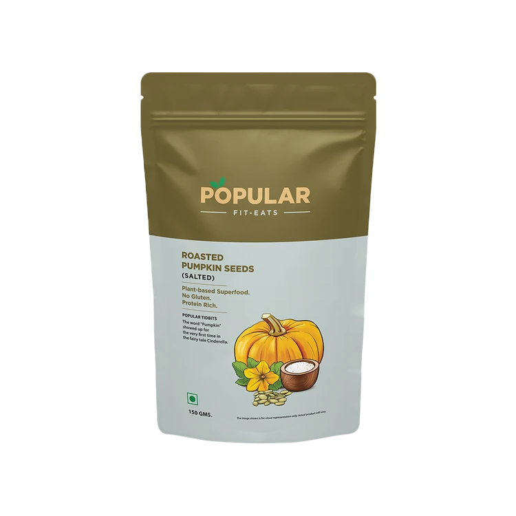 Popular Fit Eats Roasted & Salted Pumpkin Seeds (Kumbalakayi Beeja)
