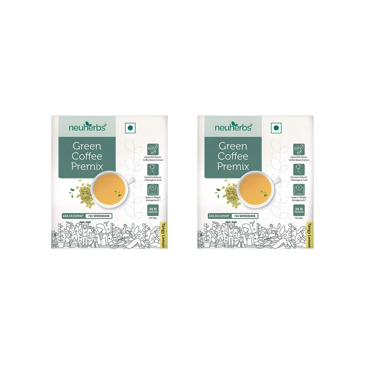 Neuherbs Green Coffee Premix - Pack of 2