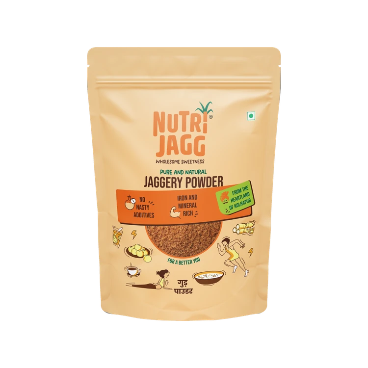 NUTRIJAGG Pure & Natural Jaggery Powder (Bella Pudi)