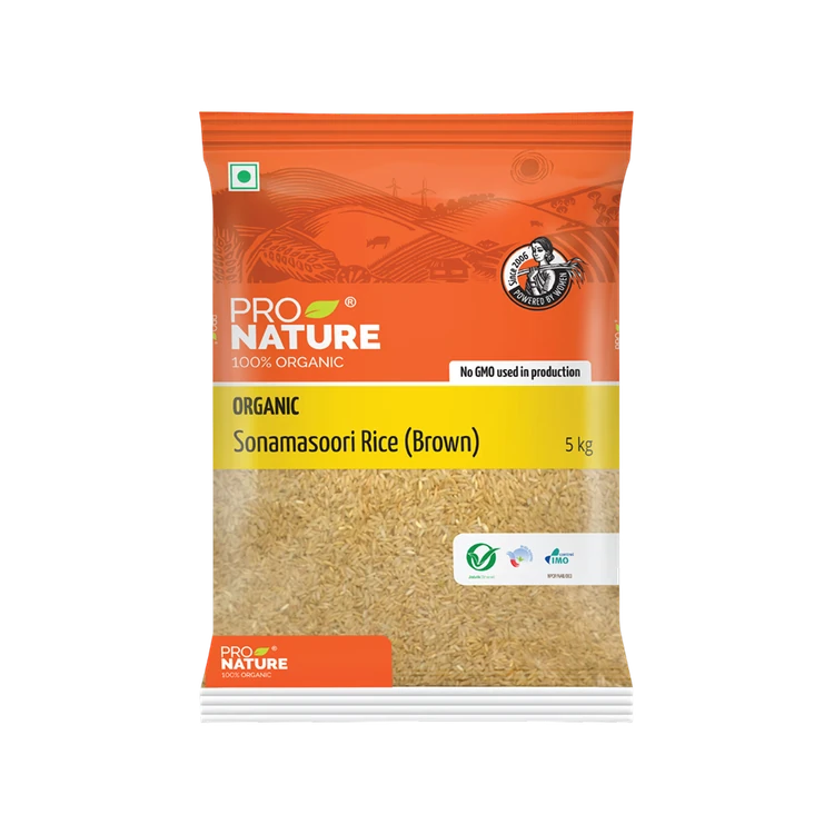 Pro Nature Organic Sonamasuri Rice (Brown)