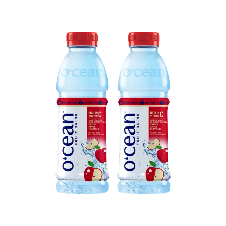 O'cean Crispy Apple Flavoured Water - Pack of 2