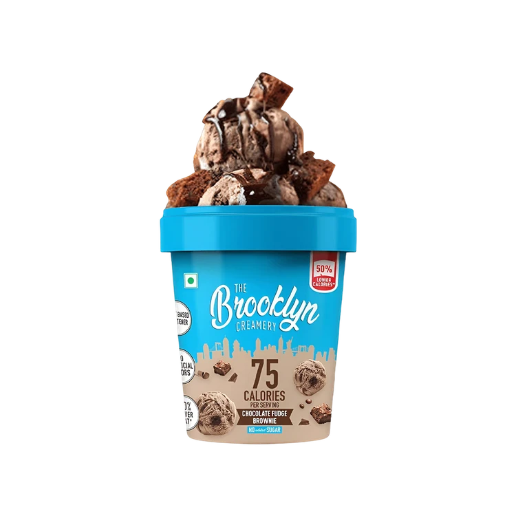 The Brooklyn Creamery Chocolate Fudge Brownie Ice Cream Tub