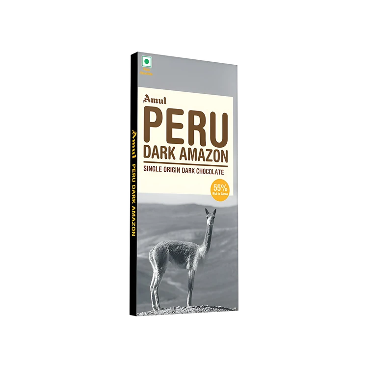 Amul Peru Amazon Dark Chocolate Bar