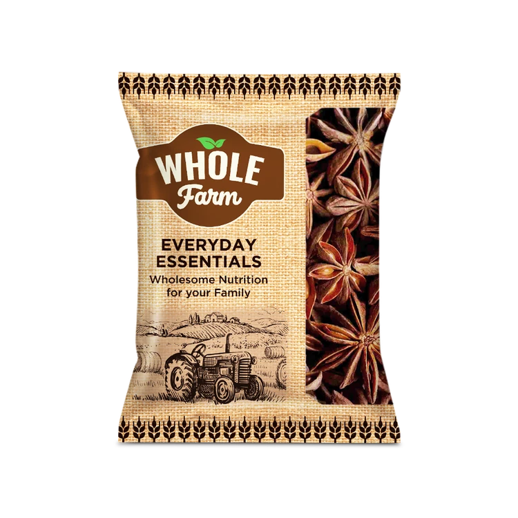 Whole Farm Premium Star Anise (Dodda Lavanga)