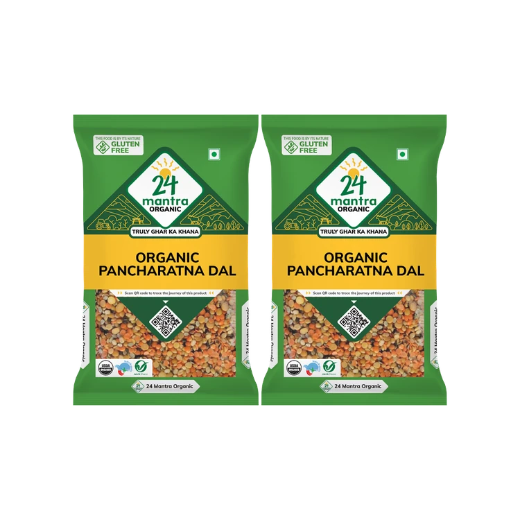 24 Mantra Organic Panchratna Mix Dal - Pack of 2