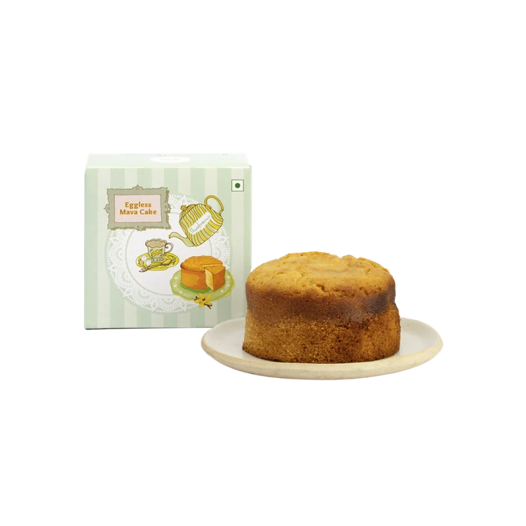 Theobroma Eggless Mava Cake