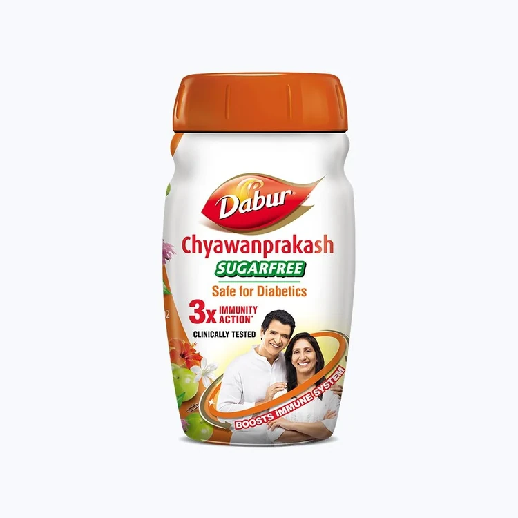 Dabur Chyawanprash Sugar Free - Safe for Diabetics with 40+ Ayurvedic Herbs