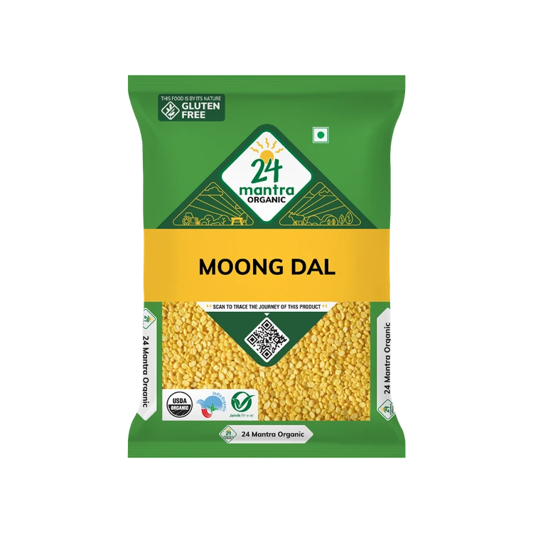 24 Mantra Organic Moong Dal (Dhuli)