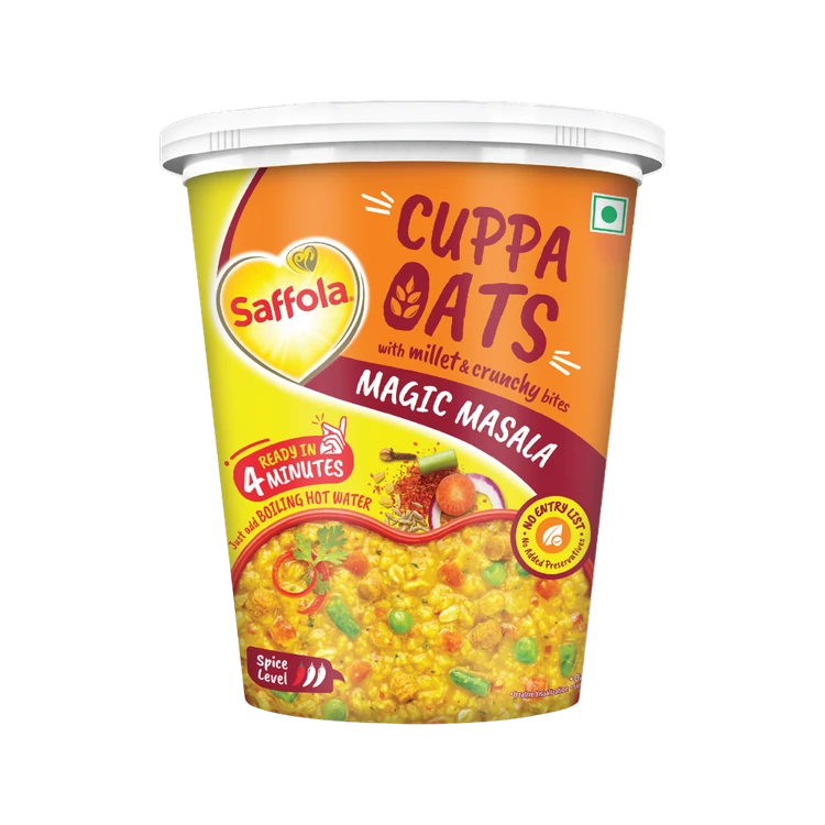 Saffola Cuppa Flavoured Oats (Magic Masala)