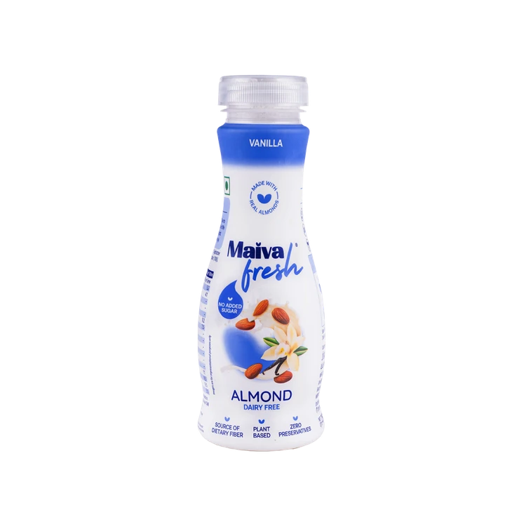 Maiva Fresh Dairy Free Almond Milk - Vanilla