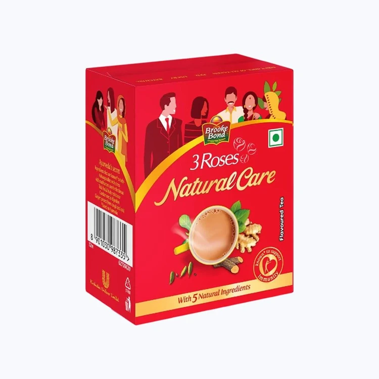 Brooke Bond 3 Roses Natural Care Tea