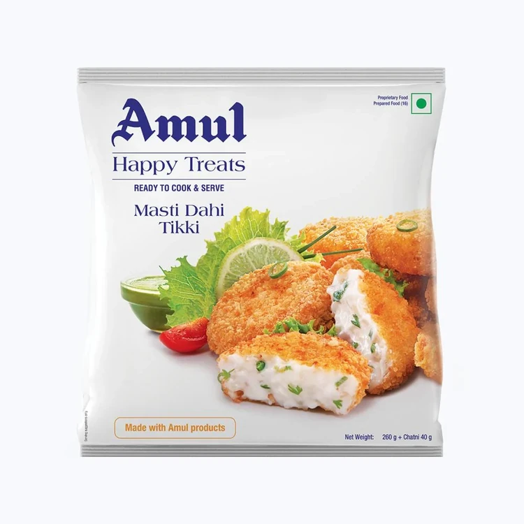 Amul Happy Treats Masti Dahi Tikki/ Veg Kebab