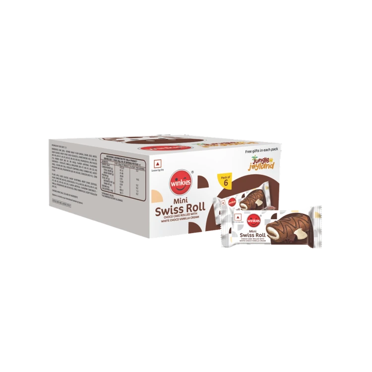 Winkies Jungle Joyland Mini Swiss Roll (Free Gifts Inside)