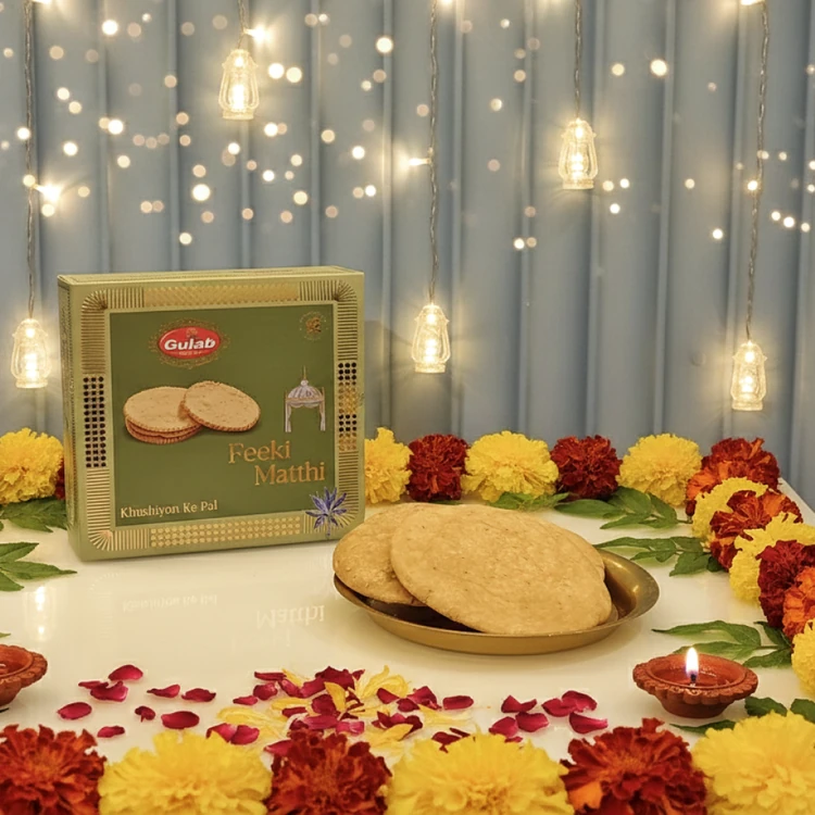 Gulab Sweets Fikki Mathri/Matthi, (4 Pieces)