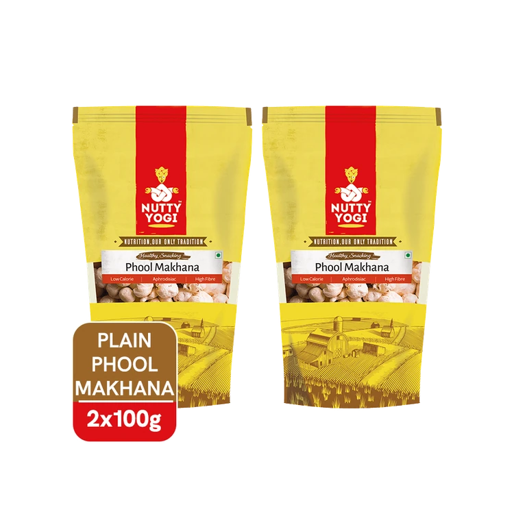 Nutty Yogi Plain Phool Makhana