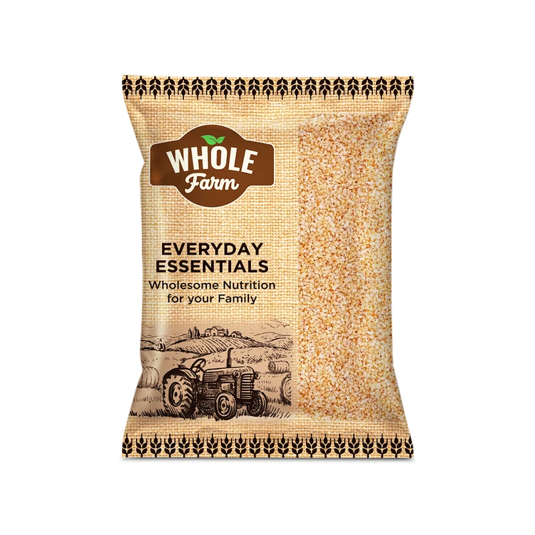 Whole Farm Premium Roasted Wheat Daliya (Godhi Rave)