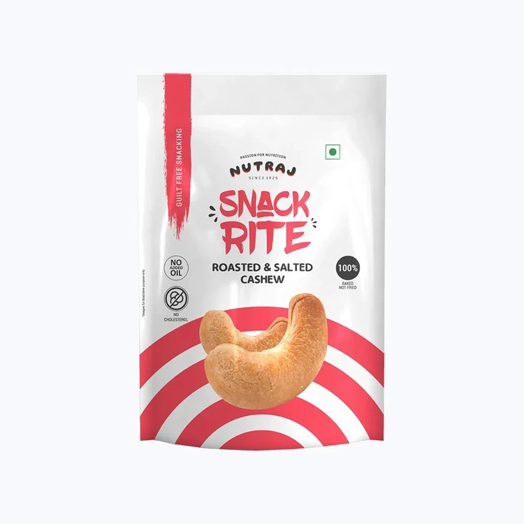 Nutraj Snack Rite Roasted & Salted Flavoured Cashew (Flavoured Godambi)