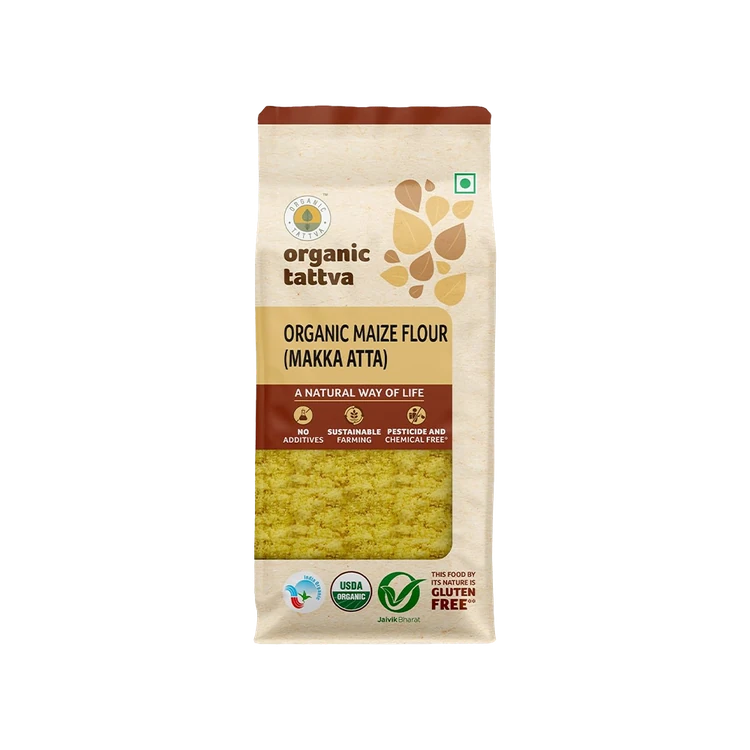 Organic Tattva - Makki Atta (Maize Flour)/Makka Atta