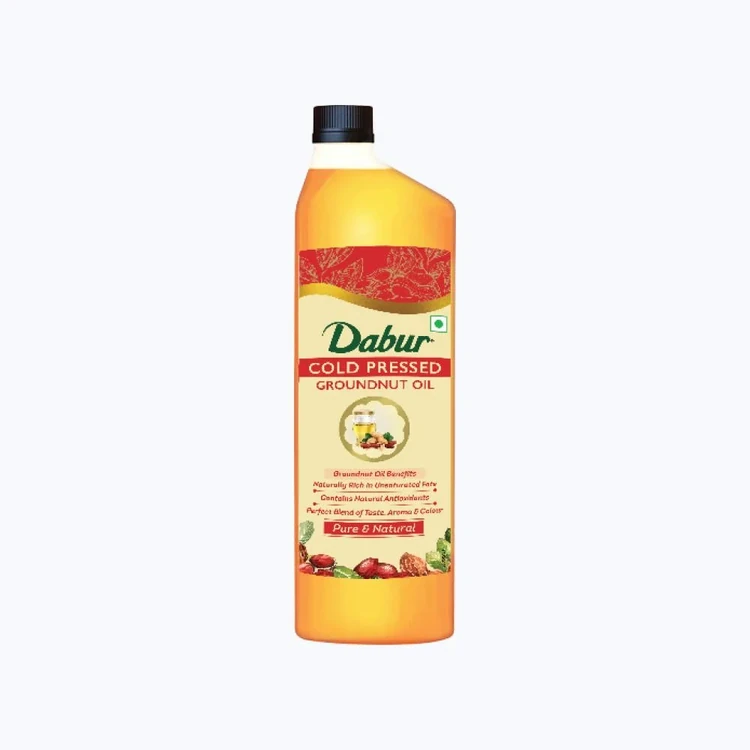 Dabur Cold Pressed Cooking Groundnut Oil (Kadale Enne)
