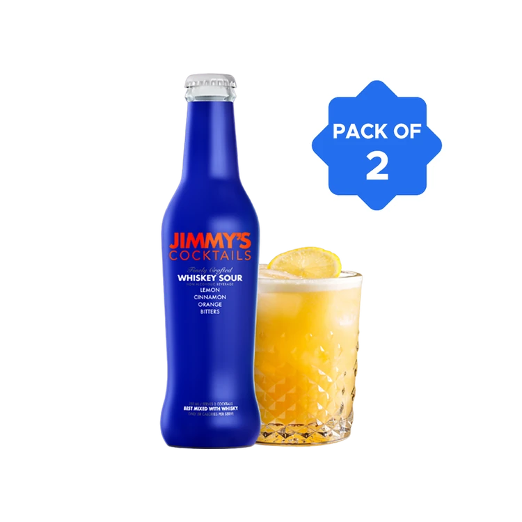 Jimmy's Whiskey Sour Cocktail Mix - Pack of 2