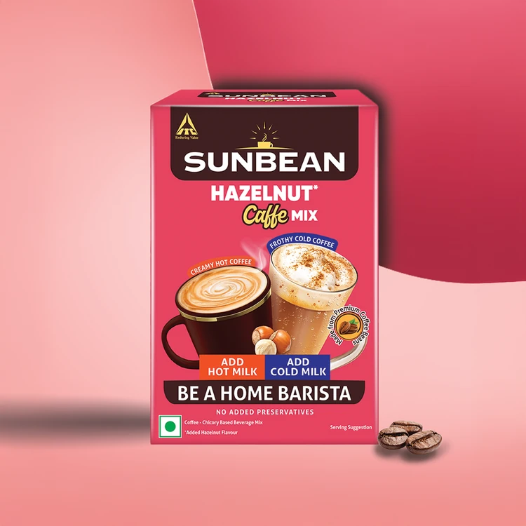 Sunbean Hazelnut Café Style Instant Coffee Mix