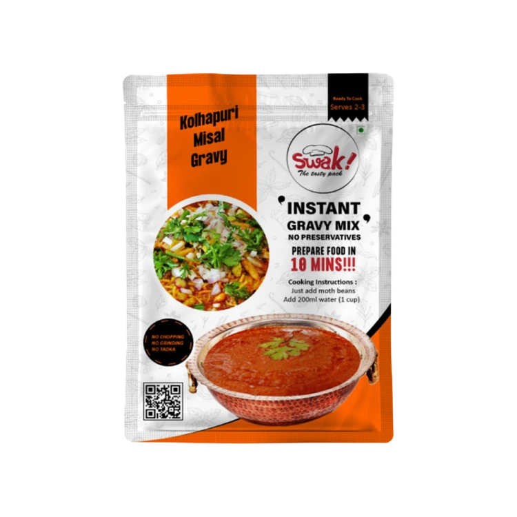 Swak Foods Kolhapuri Misal Masala Gravy